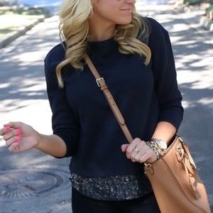 J Crew Sequin Sweater